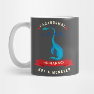 not a monster banner Mug